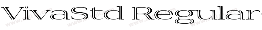 VivaStd Regular字体转换